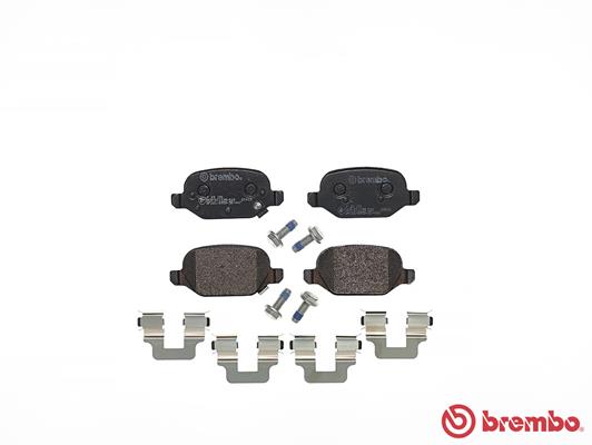 A.B.S. P 23 151 BREMBO Bremsbelagsatz, Scheibenbremse